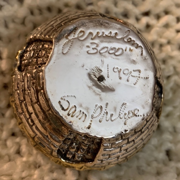 Vintage Sam Philipe Jerusalem sculpture, signed. - Picture 4 of 5